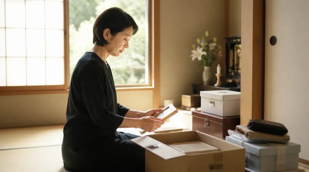 遺品整理はいつから始める?四十九日との関係と進め方