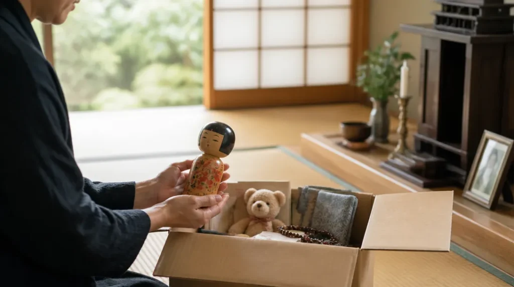 遺品の供養・お焚き上げの方法と費用|人形・写真・仏具の手放し方